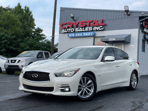 2017 Infiniti Q50 for sale at Crystal Auto Sales Inc in Nashville TN