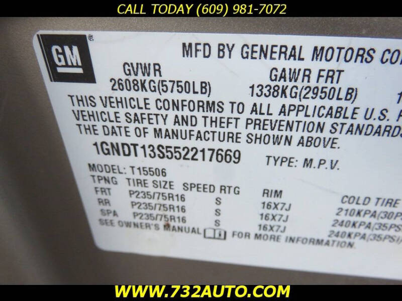 2005 Chevrolet TrailBlazer LS