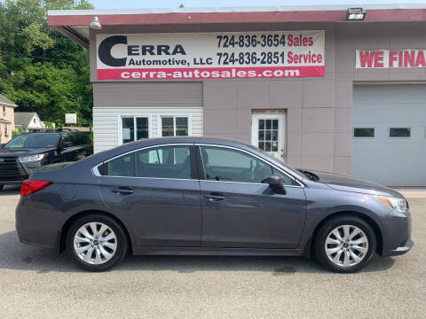 2015 Subaru Legacy for sale at Cerra Automotive LLC in Greensburg PA
