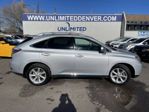2010 Lexus RX 350 for sale at Unlimited Auto Sales in Denver CO