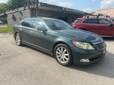 2007 Lexus LS 460 for sale at Texas Luxury Auto in Houston TX