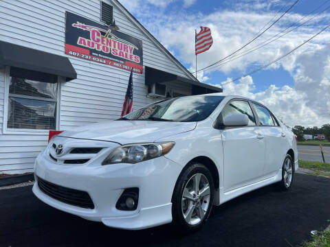 2011 Toyota Corolla for sale at CENTURY AUTO SALES in Orlando FL