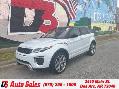 2016 Land Rover Range Rover Evoque for sale at D3 Auto Sales in Des Arc AR