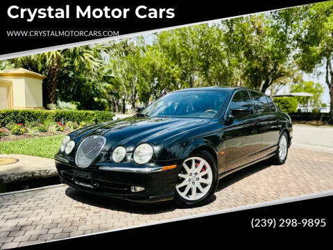 2001 Jaguar S-Type for sale at Crystal Motor Cars in Fort Myers FL