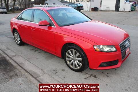 2011 Audi A4 for sale at Your Choice Autos in Posen IL