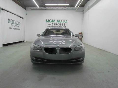 2011 BMW 5 Series for sale at MGM Auto in San Antonio, TX