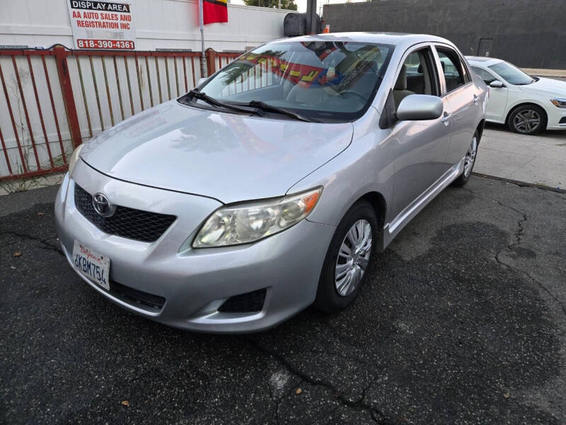 2009 Toyota Corolla for sale at AA Auto Sales & Registration Inc in Studio City CA