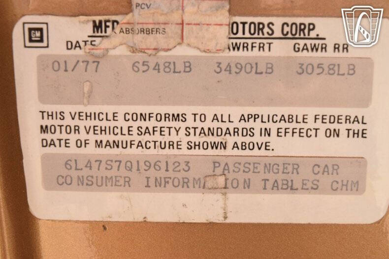 1977 Cadillac Eldorado