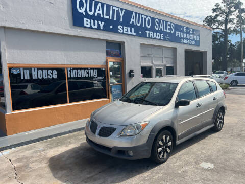 2006 Pontiac Vibe for sale at QUALITY AUTO SALES OF FLORIDA in New Port Richey FL