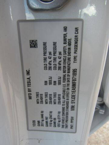 2021 Tesla Model 3 Standard Range Plus