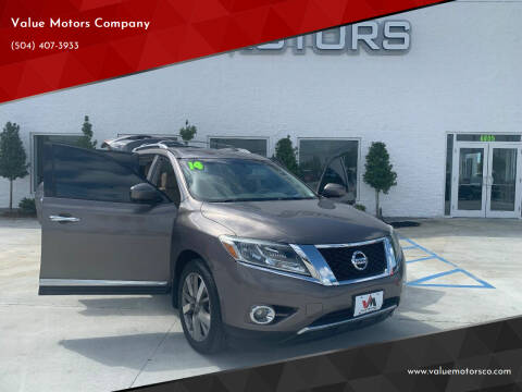 2014 Nissan Pathfinder for sale at Value Motors Company in Marrero LA