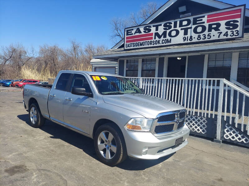 2010 Dodge Ram Pickup 1500 for sale at EASTSIDE MOTORS in Tulsa OK