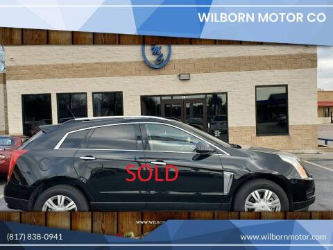 2014 Cadillac SRX for sale at Wilborn Motor Co in Fort Worth TX