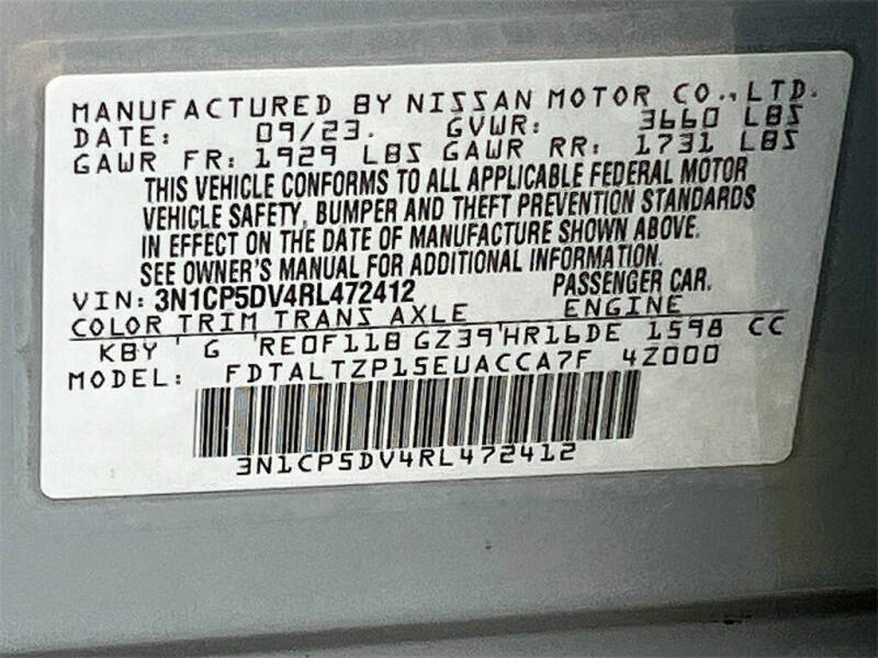 2024 Nissan Kicks SR