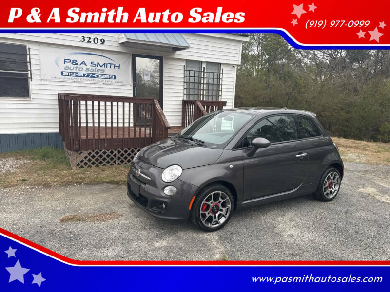 2015 FIAT 500 for sale at P & A Smith Auto Sales in Garner NC
