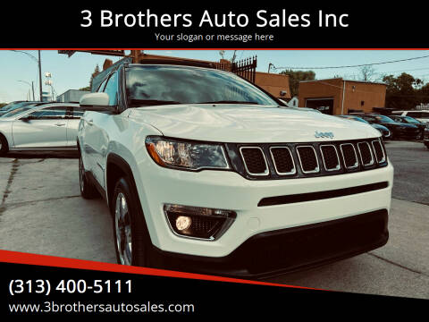 2021 Jeep Compass for sale at 3 Brothers Auto Sales Inc in Detroit MI