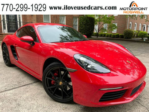 2019 Porsche 718 Cayman for sale at Motorpoint Roswell in Roswell GA