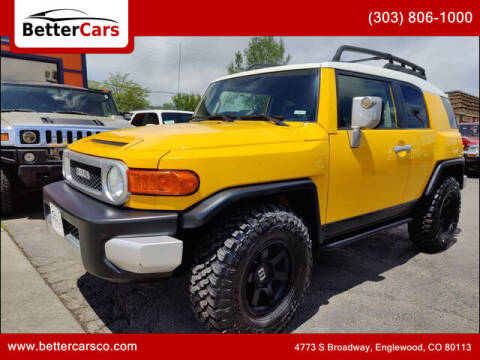 2007 Toyota FJ Cruiser for sale at Better Cars in Englewood CO