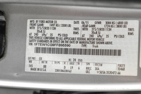 2015 Ford F-150