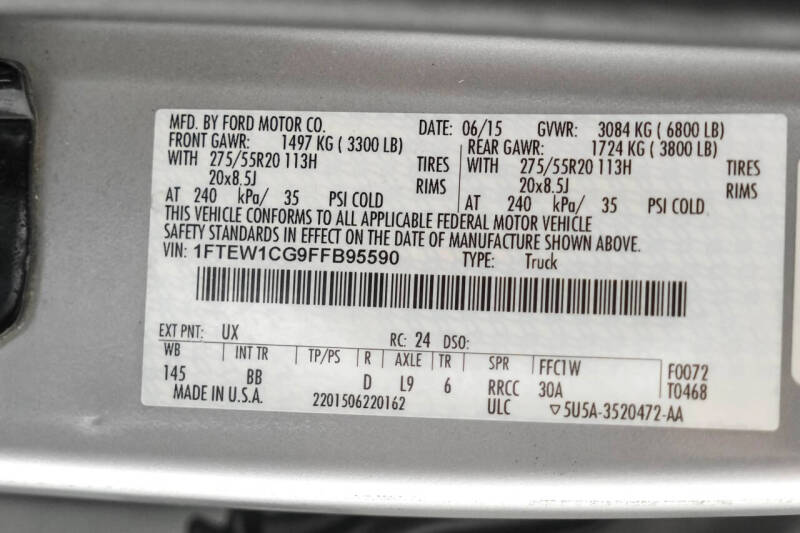 2015 Ford F-150