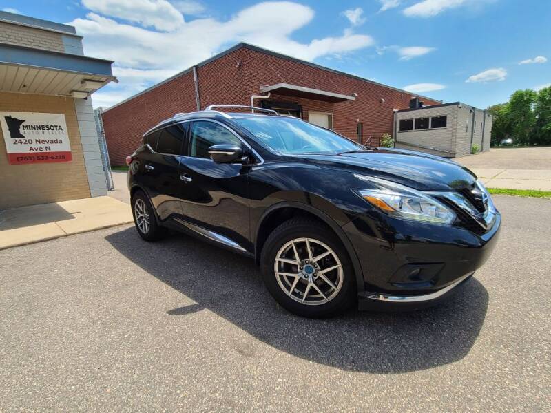 2015 Nissan Murano for sale at Minnesota Auto Sales in Golden Valley MN