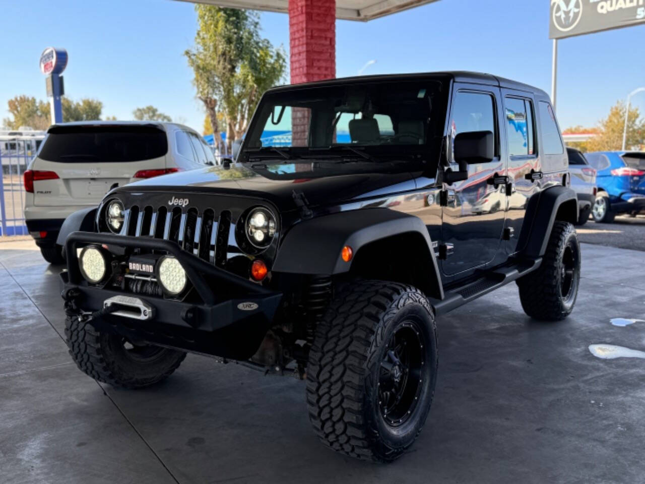 2010 Jeep Wrangler Unlimited for sale at IBAX AUTOMOTIVE LLC in Albuquerque, NM