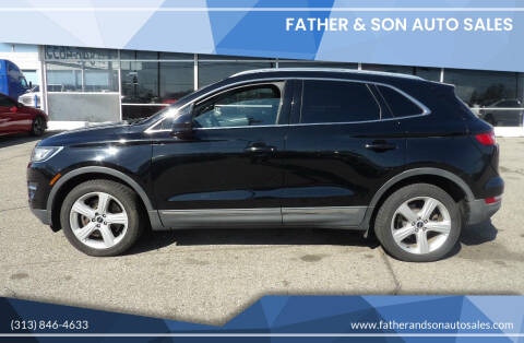 2017 Lincoln MKC for sale at Father & Son Auto Sales in Dearborn MI