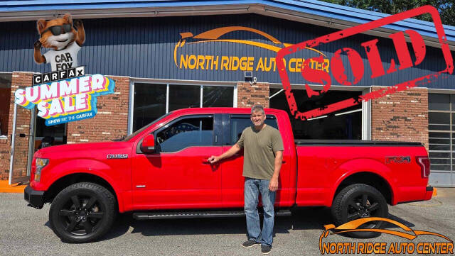 2015 Ford F-150 for sale at North Ridge Auto Center LLC in Madison, OH