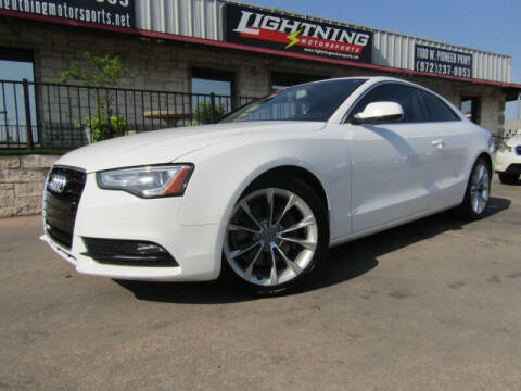 2013 Audi A5 for sale at Lightning Motorsports in Grand Prairie TX