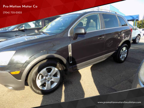 2013 Chevrolet Captiva Sport for sale at Pro-Motion Motor Co in Lincolnton NC