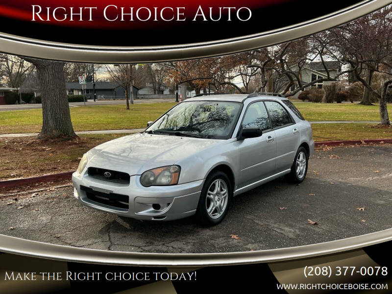 2005 Subaru Impreza for sale at Right Choice Auto in Boise ID