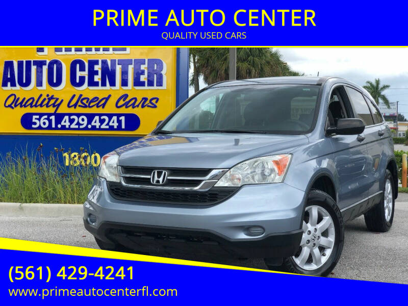 2011 Honda CR-V for sale at PRIME AUTO CENTER in Palm Springs FL