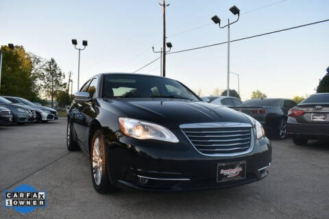 2012 Chrysler 200 for sale at Strawberry Road Auto Sales in Pasadena TX