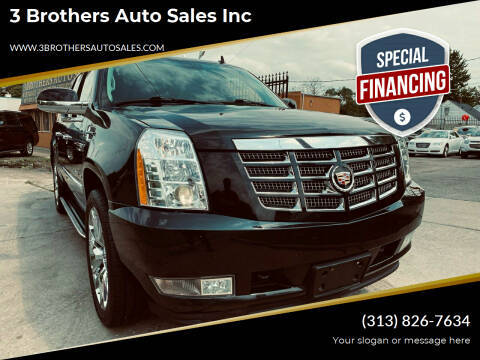 2013 Cadillac Escalade ESV for sale at 3 Brothers Auto Sales Inc in Detroit MI