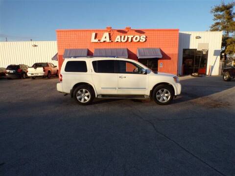 2012 Nissan Armada for sale at L A AUTOS in Omaha NE