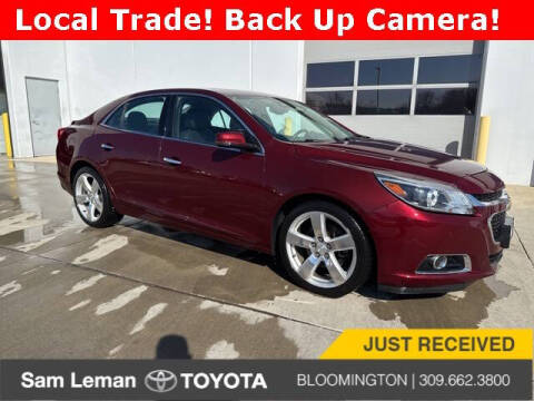 2015 Chevrolet Malibu for sale at Sam Leman Mazda in Bloomington IL