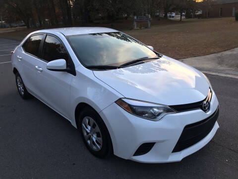 2016 Toyota Corolla for sale at Global Imports of Dalton LLC in Dalton GA