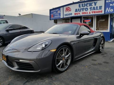 2017 Porsche 718 Boxster for sale at Lucky Auto Sale in Hayward CA