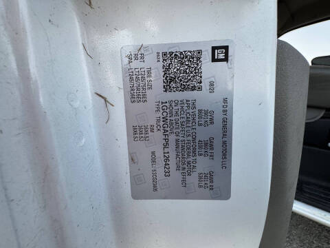 2020 Chevrolet Express 2500