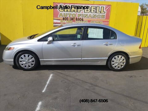 2008 Honda Civic for sale at Campbell Auto Finance in Gilroy CA