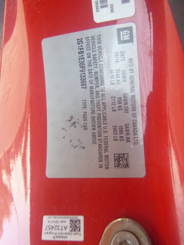 2015 Chevrolet Camaro LS