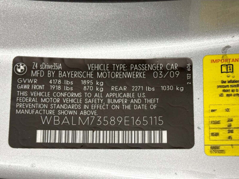 2009 BMW Z4 sDrive35i