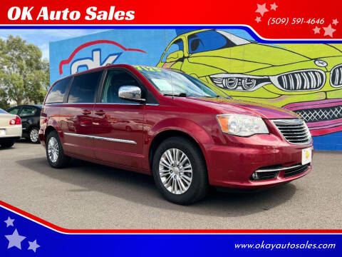 2015 Chrysler Town and Country for sale at OK Auto Sales in Kennewick WA