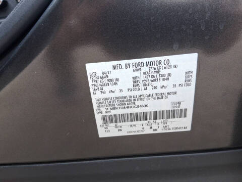 2017 Ford Explorer XLT