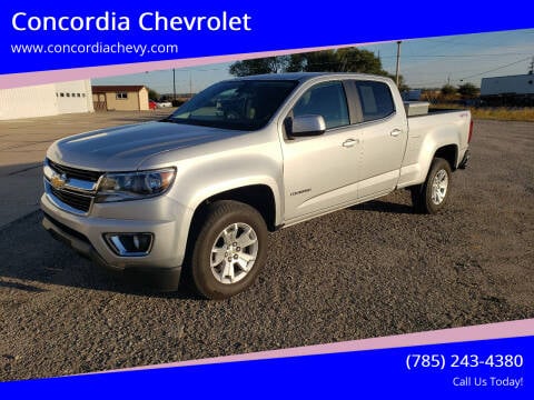2018 Chevrolet Colorado for sale at Concordia Chevrolet in Concordia KS