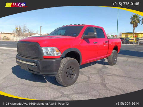 2018 RAM 2500 for sale at Escar Auto in El Paso TX