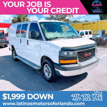 2017 GMC Savana for sale at LATINOS MOTOR OF ORLANDO in Orlando FL