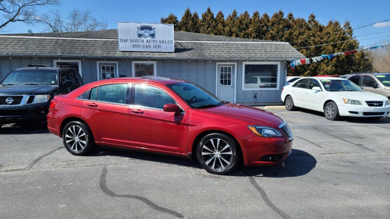 2012 Chrysler 200 for sale at Top Notch Auto Sales LLC in Bluffton IN