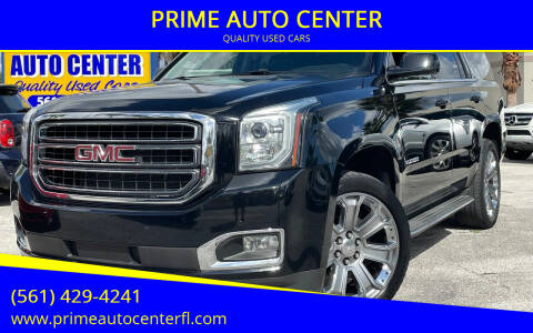 2015 GMC Yukon for sale at PRIME AUTO CENTER in Palm Springs FL