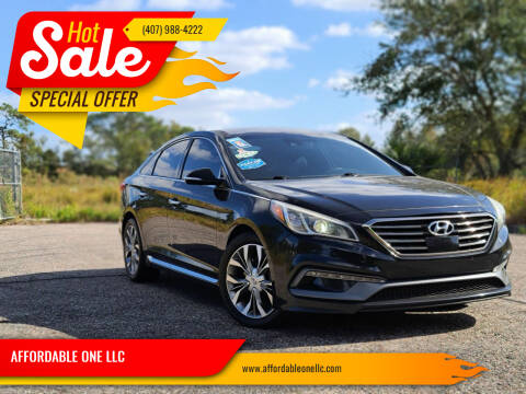 2015 Hyundai Sonata for sale at AFFORDABLE ONE LLC in Orlando FL